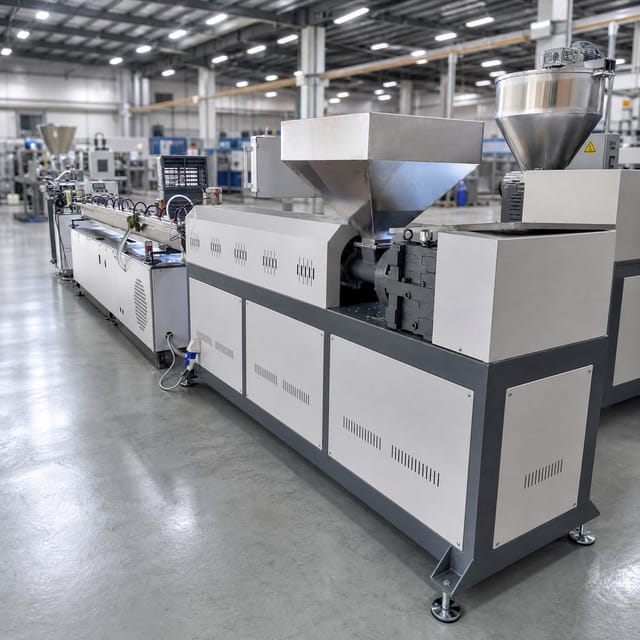 Artificial Rubber Bands Extruder TPE/TPR Rubber Bands Making Machine
